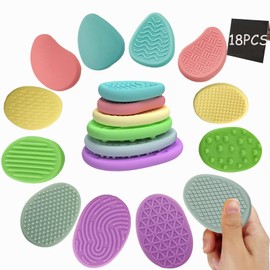 18PCS Fidgets for Classroom Silicone Worry Stones Fidget Toys Adult Anxiety Relief Items, Sensory Toys for Kids with Autism Birthday Christmas Stocking Stuffers Gift for Kids Adults