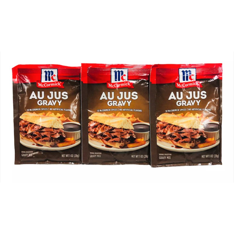 McCormick Au Jus Gravy Mix 1 oz (3 Pack)