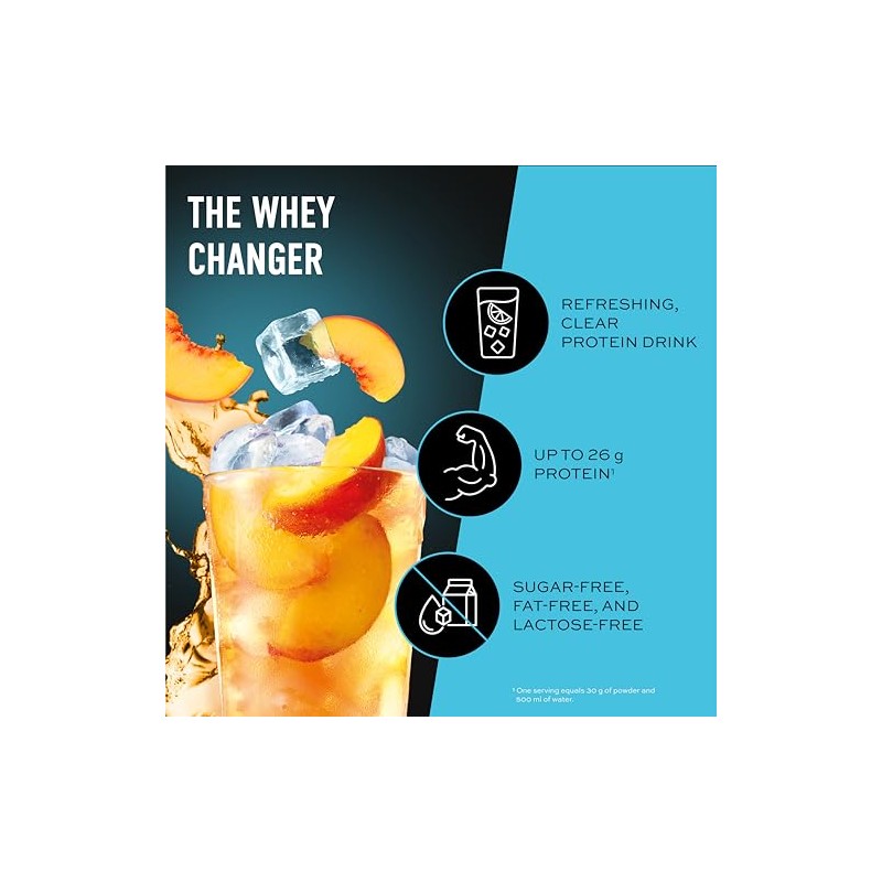 ESN ISOCLEAR Whey Isolate Protein Powder, Sample Box, 5 x