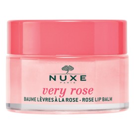 Nuxe NUXE Very Rose Organic Lip Balm - 100% Natural Moisturizer for Cracked & Dry Lips With Shea Butter & Beeswax, 0.52 Oz