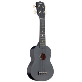 Stagg US-NIGHT Soprano Ukulele with Bag - Black