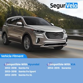 SegurVelo 2Pcs K750659 Front Sway Stabilizer Bar Link Compatible with Hyundai 2013-2018 Santa Fe, 2013-2018 Santa Fe Sport, 2013-2019 Santa Fe XL