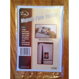Regent 2 MAGNETIC 4" x 6" PHOTO SLEEVES- PICTURE HOLDERS FRAME - GREETING CARD