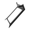 Central Console Water Cup Holder Trim Frame Carbon Fiber Style