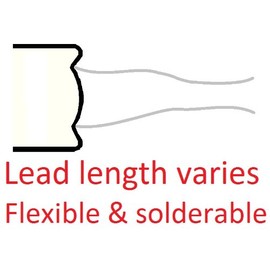 CEC Industries #2187 Bulbs, 28 V, 1.12 W, T-1.75 shape (Box of 10)