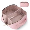 Travel Makeup Bag - 4L Compact Cosmetic Organizer Bag, Makeup
