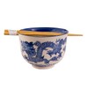 Urban Tokyo Handpainted Ceramic Glazed Japanese Ramen Udon Noodle Rice
