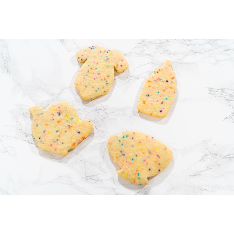 Bakerpan Stainless Steel Cookie Cutter Tea Pot & Cup Set