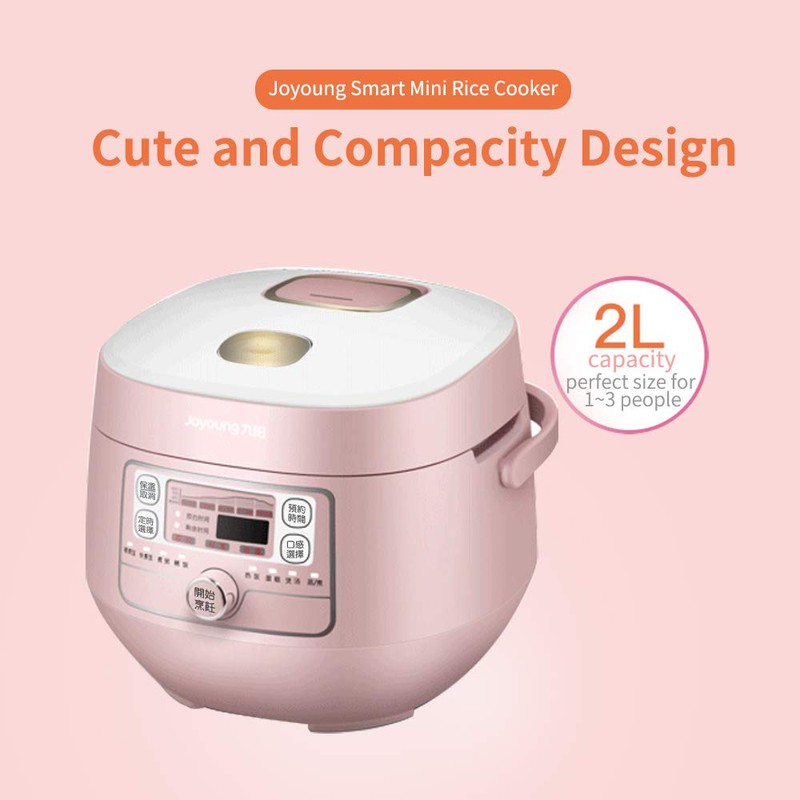 Joyoung Smart Rice Cooker JYF-20FS987M Mini Multi-use with Timer for