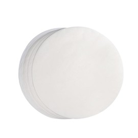 DEWIN Round Backing Paper, Baking Paper, Round Non-Stick Paper, Cuts, Non-Stick Round BBQ Paper, Grill Tin Foil Paper for Grill, 26 cm, Pack of 100