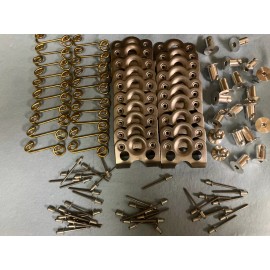 1/4 Turn Fasteners 20 ALUM.7/16" BY.550” 1/4 Quick Turn ALLEN DOME HEAD Dzus Fasteners  Kit