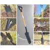 Ashman Drain Spade Teeth Shovel (1 Pack) - 48 Inches