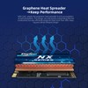 KingSpec 128GB M.2 2242 NVMe SSD - Up to 3500