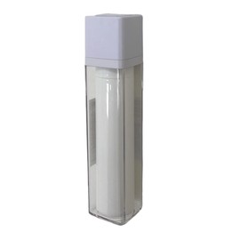 Airless Cosmetic Pump Bottle, Empty Refillable Airless Cosmetic Pump Bottle, Refillable Cosmetic Container (1.69fl oz 50ml)