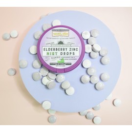 Vocal Eze Elderberry Mint with Vitamin C and Zinc (40) | Lozenges to Relieve Sore, Hoarse, Fatigue, Dryness of Throat | Voice Support, Sugar Free