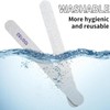 20PCS Professional Nail Files Double Sided Emery Board, 100/180 Grit