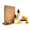 Kit Cuidado Facial Natural Pasos Skin Care Dermolimpiador Sérum Crema