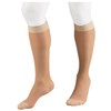 NuVein Sheer Compression Stockings, 15-20 mmHg Support, Women's Medium Denier