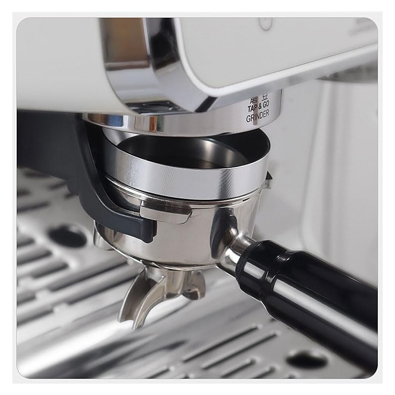 zalati Coffee Dosing Ring Espresso Filter Holder Funnel Coffee Powder