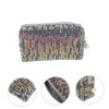 Baluue Sequin Cosmetic Bag Portable Glitter Makeup Organizer with Zipper