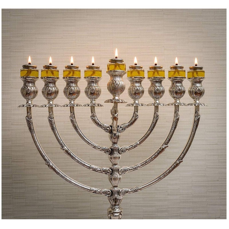 Shabbos Oil Candle Light. Pre-Filled (for Quick Lighting) Beautiful High