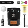 BAIRBRE Golf Valuables Pouch,Bucket Waist Design Golf Pouch Bag with