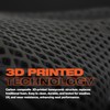3D Printing Carbon Saddle Ultralight 152g 250x140mm 3D Carbon Hexagonal