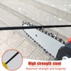 3 Pieces File for Chainsaw with Handle and File Holder