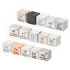PATIKIL 15pcs Element Cube 10mm Density Cube High Density Element