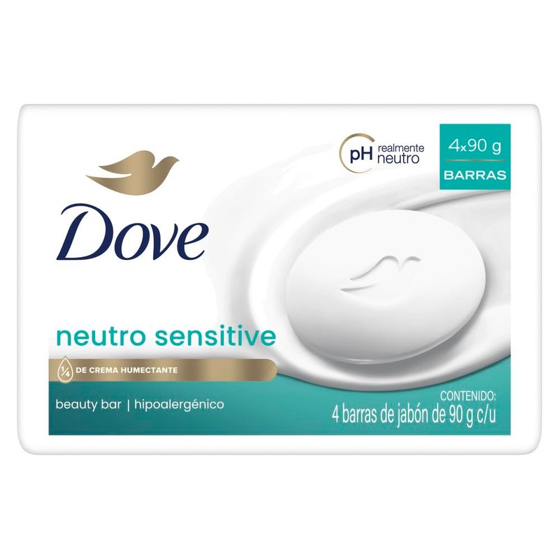 Dove Neutro Sensitive para piel altamente sensible Jabón de tocador