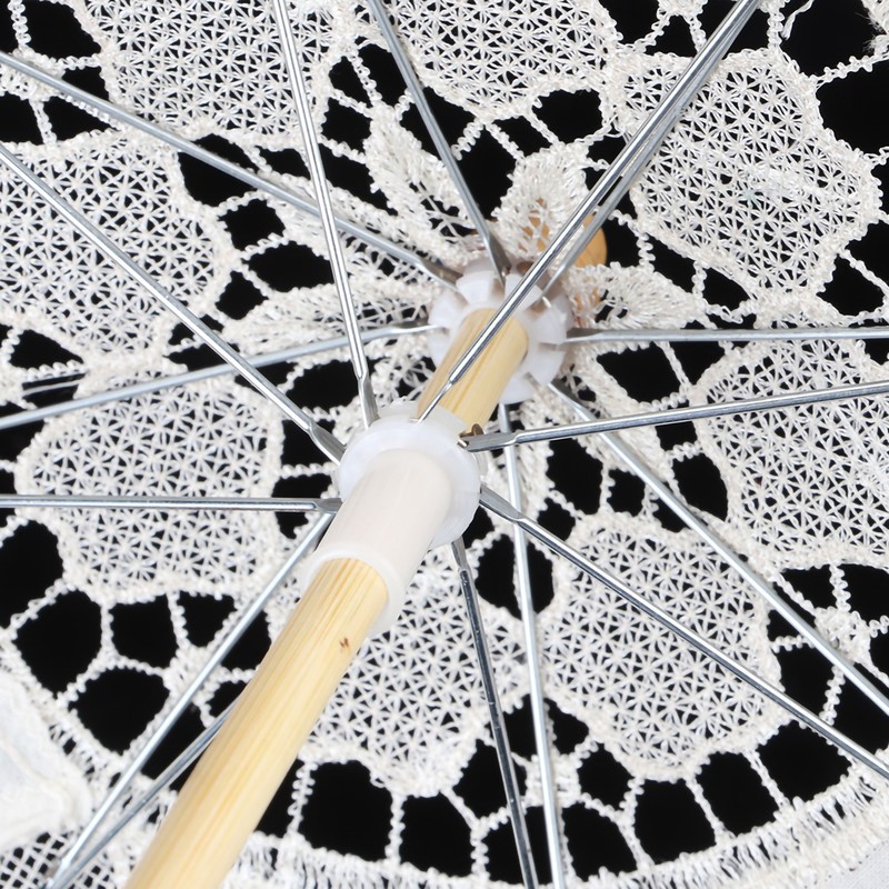 Mini Lace Umbrella Wedding Bridal Parasol Umbrella for Girl Party