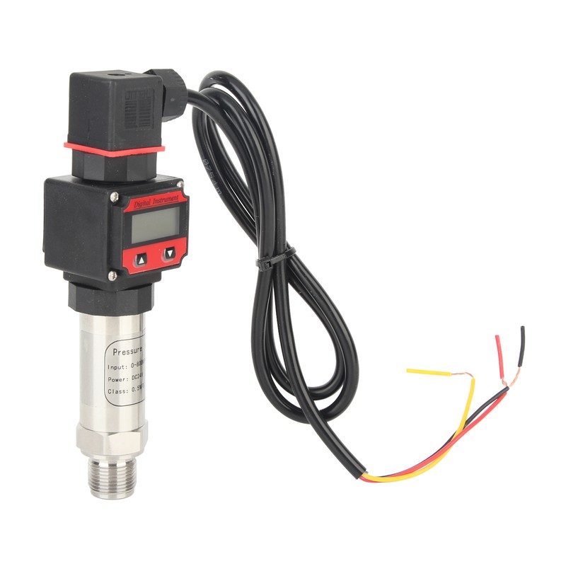 Pressure Sensor Aluminum Alloy Air Water Sender Digital Display LCD