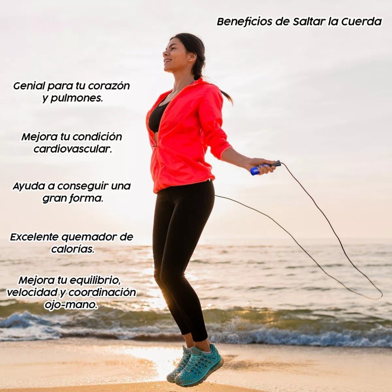 Monzó Cuerda Para Saltar, Cuerda Tipo Crossfit, Cuerdas Para Salt