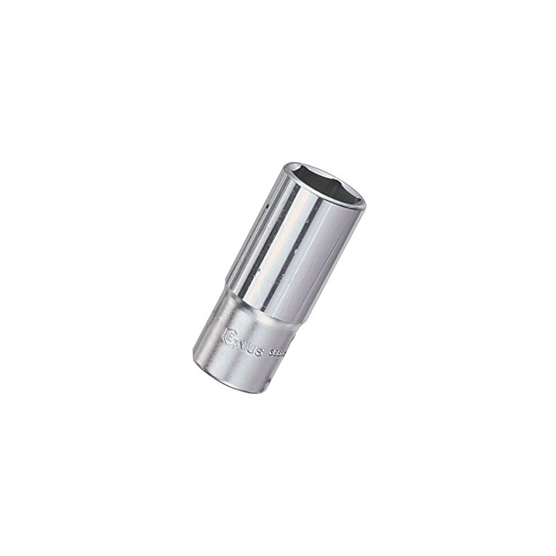 Genius Tools 326316 3/8" Dr. 16mm Deep Hand Socket