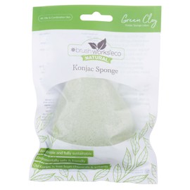 Brushworks Konjac Sponge, Green