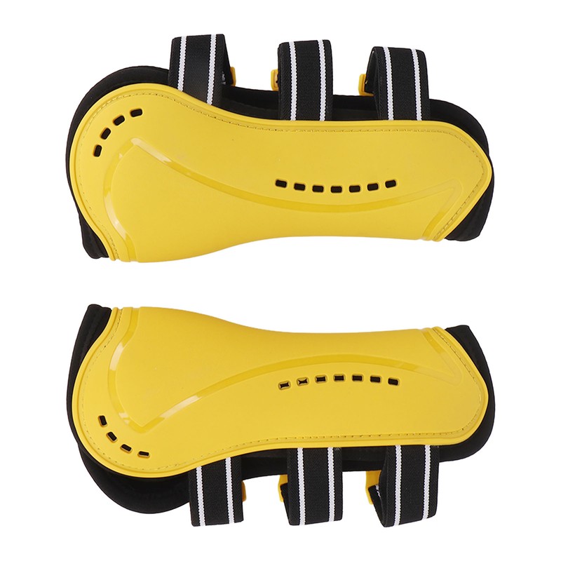 2Pcs Horse Tendon Boots Open Front Adjustable Breathable Horse Front