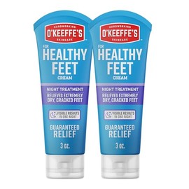 O'Keeffe's Healthy Feet Night Treatment Foot Cream, 3 Ounce Tube, (Pack of 2)