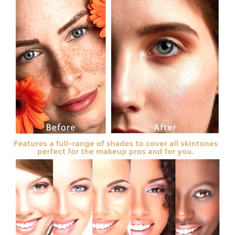 2 TLM Colour Changing Foundation, Adjusting Naked, UV SPF 15,