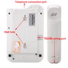 Wired Telephone, Landline Telephone with Landline Connection (FSK/DTMF) for Home/Hotel/Office