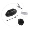 SUPVOX 2Pcs Front Wheel Riser Block for Stationary Bikes Non