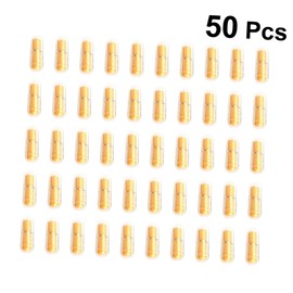 STOBAZA 50pcs Drift Bottle Pill Message Bottles Message Wish Bottle Friendship Bottle Mini Pill Shaped Message Friendship Letter Capsule