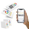 MESSAGENES REVIEWS BUSINESS CARD 10 UNITS