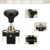 Universal Golf Cart Light Switch Push Pull Headlight Switch Button