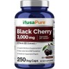 NoosaPure Black Cherry Extract 3000mg Bioperine Capsules 250 Tablets, 1 Piece / 누사퓨어 블랙 체리 추출물 3000mg 바이오페린 캡슐 250정, 1개