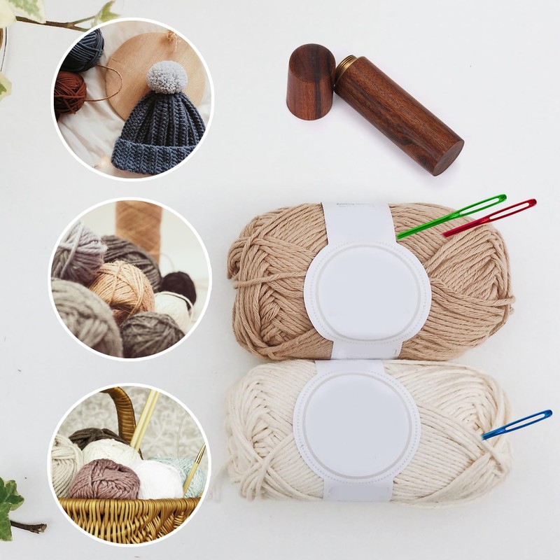 8pcs Large Eye Darning Needles for Wool, Stainless Steel Embroidery