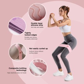 Weight Bench Exercise Bands, Adjustable Workout Bench for Home Gym Resistance Bands Exercise Bands for Home Fitness, Stretching, Strength Training, Physical Therapy