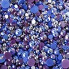 15g Mixed Colours Size Flat Back Pearls Cabochons Decoden 2mm