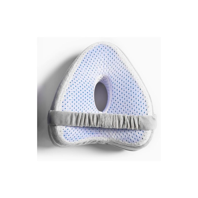 ORTHOBLOCK Knee Cushion (Replacement Cover) (1, Velvet Grey)