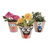Silly Faces Paper Mache Flower Pot Ck - Crafts for