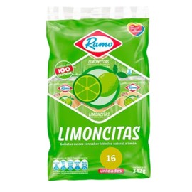 Galletas Lecheritas limoncitas Ramo - Sweet and Soft Crakers (32 pack) Lime Flavor Galletas Colombianas Colombian snacks comida colombiana mecato colombiano